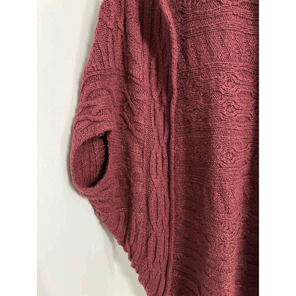 Universal Thread Cozy Knit Cardigan Burgundy Womens XL - Picture 2 of 5